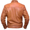 Brown Biker Leather Jacket