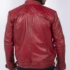 Distressed Leather Jacket