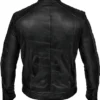 Mens Black Biker Jacket