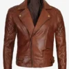 Frisco Dark Brown Leather Jacket