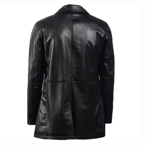 Men Bristol Leather Coat