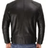 Mens Cafe Racer Leather Jacket