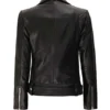 Black Biker Leather Jacket