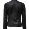 Black Biker Real Leather Jacket