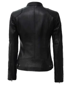 Black Dodge Leather Jacket