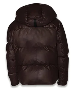 Brown Parka Quilted Puffer Jacket