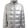 Metallic Puffer Jacket
