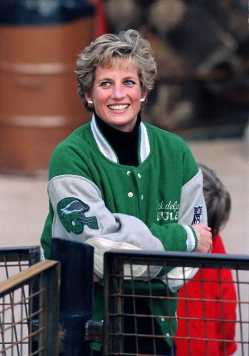 Princess Diana Philadelphia Eagles fan Jacket