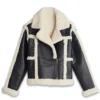 US Sen. Kyrsten Sinema Shearling Jacket