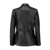 Women Leather Blazer Coat