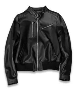Womens Black Sheepskin B3 Leather Jacket