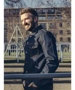 David Beckham Save Our Denim Jacket