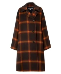 Evenmore Taylor Swift Plaid Trench Coat