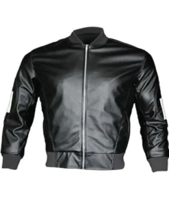 8 Ball Black Leather Jacket