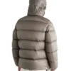 Men Casual Grey Puffer Down Jacket