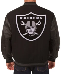 Men Raiders Letterman Jacket