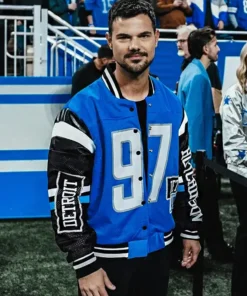 Taylor Lautner Detroit Lions Jacket
