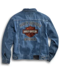 Harley Davidson Blue Denim Jacket
