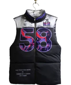 Kristin Juszczyk Super Bowl LVIII Vest