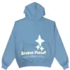 Broken Planet Blue Hoodie