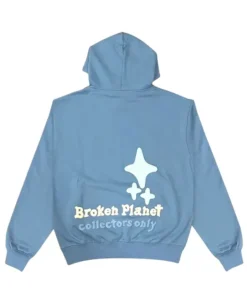 Broken Planet Blue Hoodie