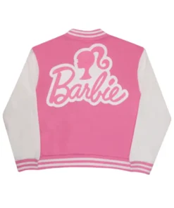 Barbie Girls Fleece Varsity Jacket