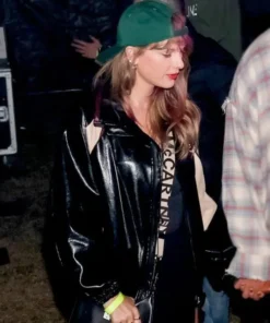 Coachella 2024 Taylor Swift Leather Jacket