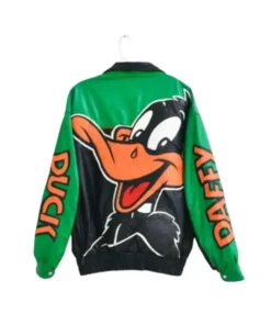 Daffy Duck Vintage Leather Jacket
