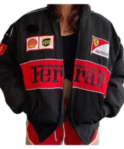 F1 Ferrari Bomber Jacket