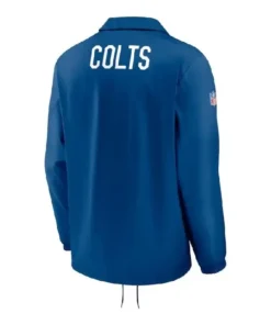 Indianapolis Colts Coaches Blue Jacket
