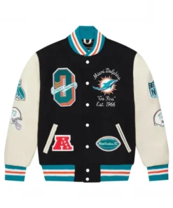 Miami Dolphins Varsity Jacket