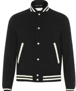 Teddy Saint Laurent Varsity Jacket