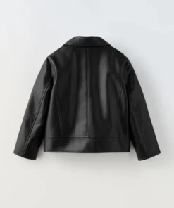 Zara Black Leather Jacket