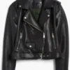 Women Moto Leather Jacket