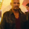 Amaury Nolasco Land 2024 Black Leather Jacket