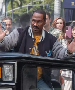 Axel Foley Beverly Hills Cop Axel F 2024 Eddie Murphy Varsity Jacket