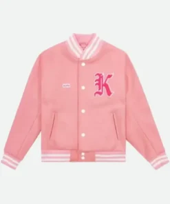 Barbie Pink Varsity Jacket