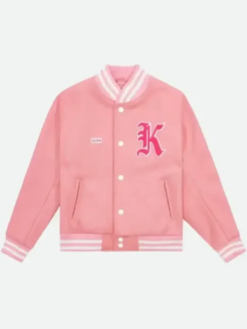 Barbie Pink Varsity Jacket