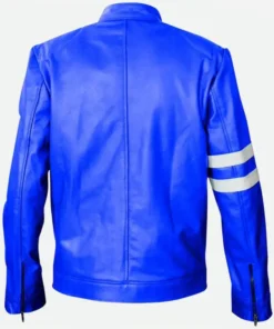Blue Ben 10 Leather Jacket