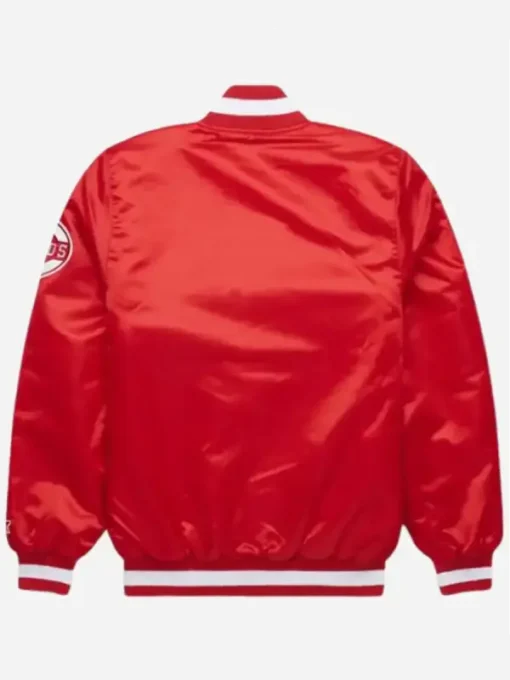 Cincinnati Red Satin Jacket