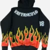 Drake Vaffanculo Flame Hoodie