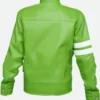 Light Green Ben 10 Leather Jacket