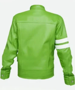Light Green Ben 10 Leather Jacket