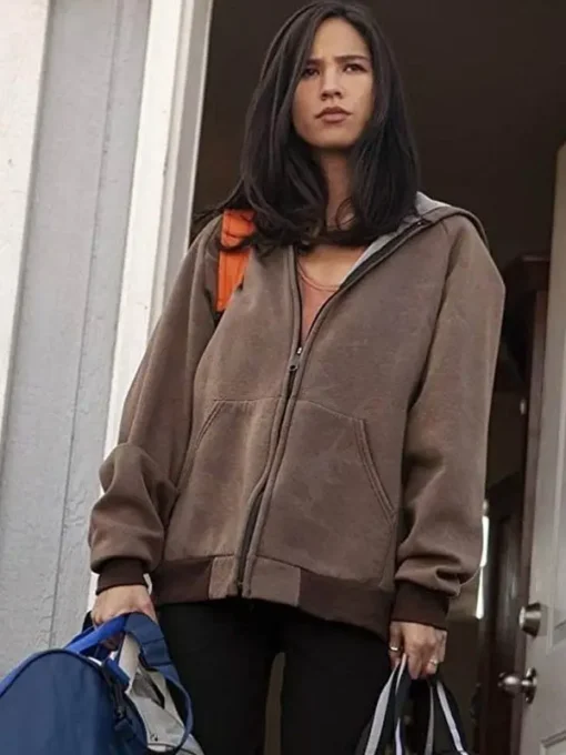 Monica Dutton Yellowstone Brown Hoodie