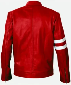 Red Ben 10 Leather Jacket