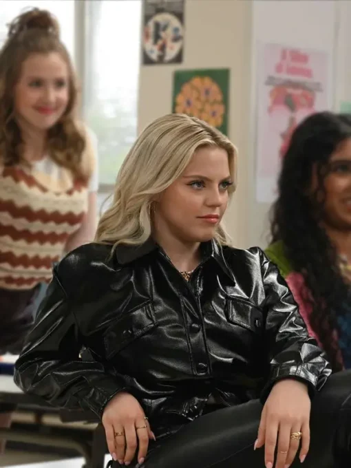 Regina George Mean Girls Black Leather Jacket