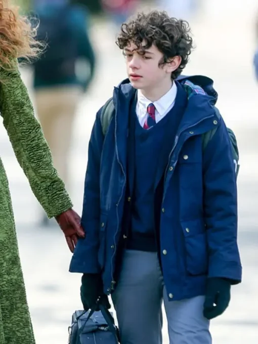 The Undoing Noah Jupe Blue Jacket