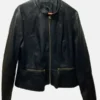 Womens Baccini Leather Jacket