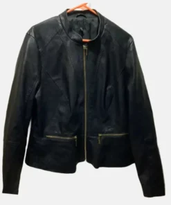 Womens Baccini Leather Jacket