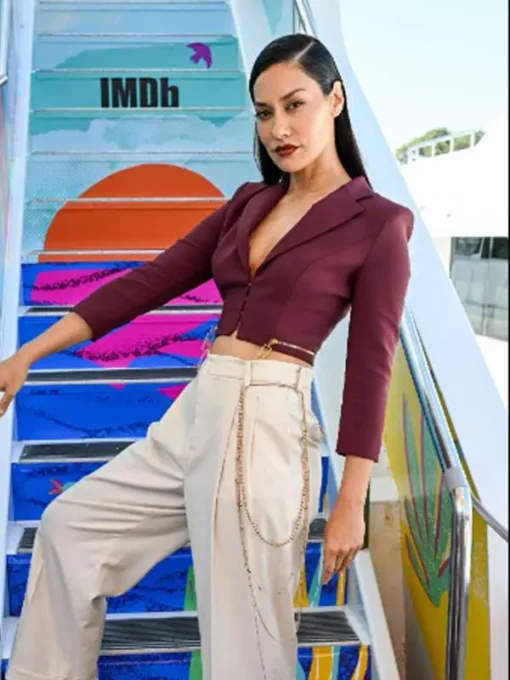 2024 Janina Gavankar Borderlands Cropped Blazer